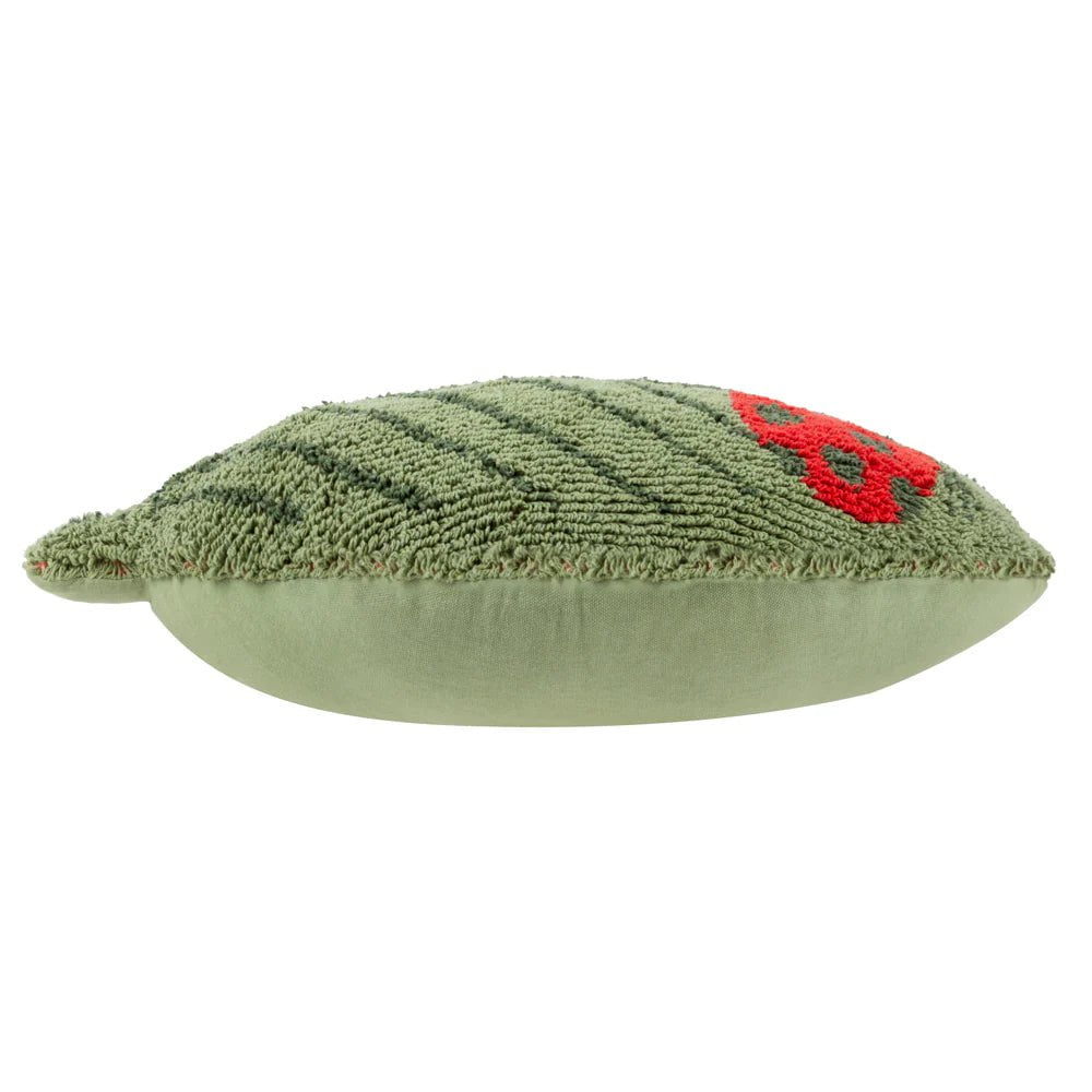 furn (Riva Home) Cushions little furn. Little Nature Leaf Knitted Kids Cushion in Green