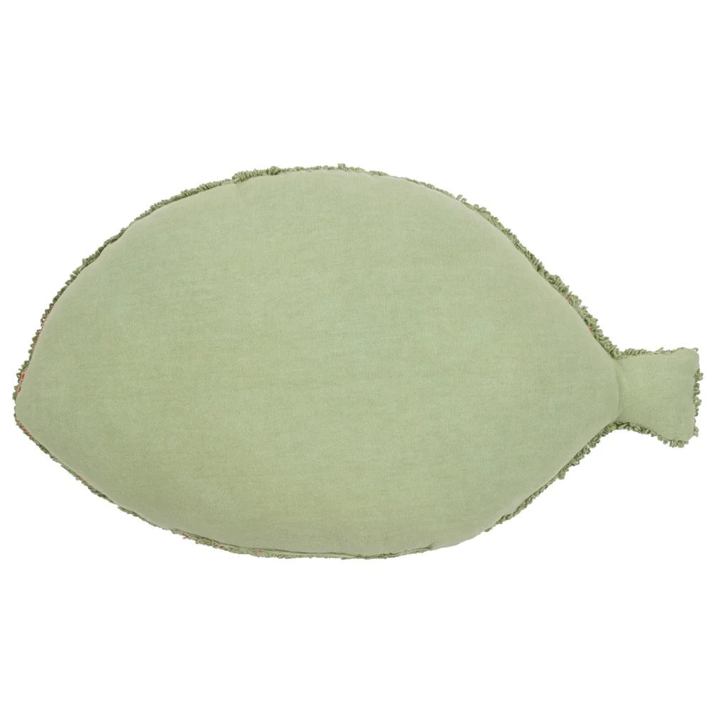 furn (Riva Home) Cushions little furn. Little Nature Leaf Knitted Kids Cushion in Green