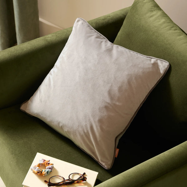 MERIDIAN VELVET FEATHER FILLED CUSHION by Furn