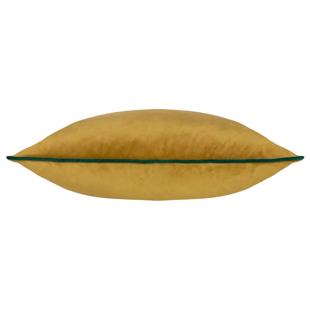 furn (Riva Home) Cushions Meridian Velvet Feather Filled Cushion Emerald/Moss by Furn