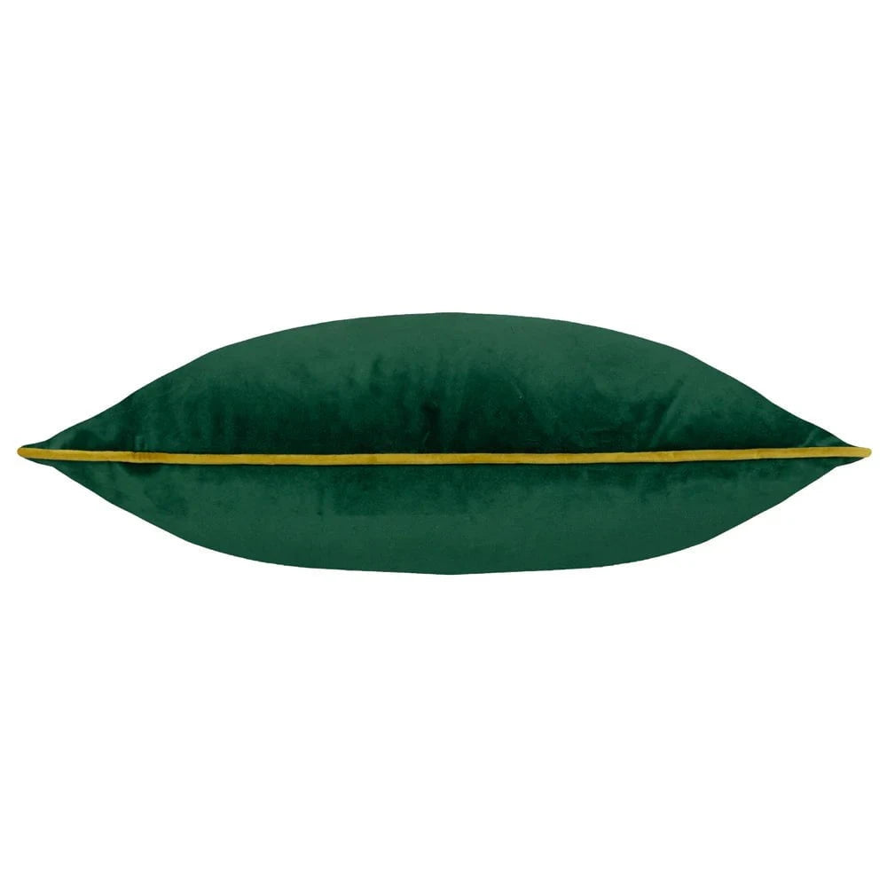 furn (Riva Home) Cushions Meridian Velvet Feather Filled Cushion Emerald/Moss by Furn