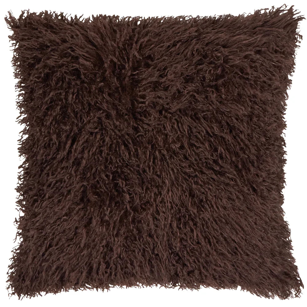 Furn (Riva Home) Cushions ROWAN FAUX FUR FEATHER FILLED CUSHION by Furn
