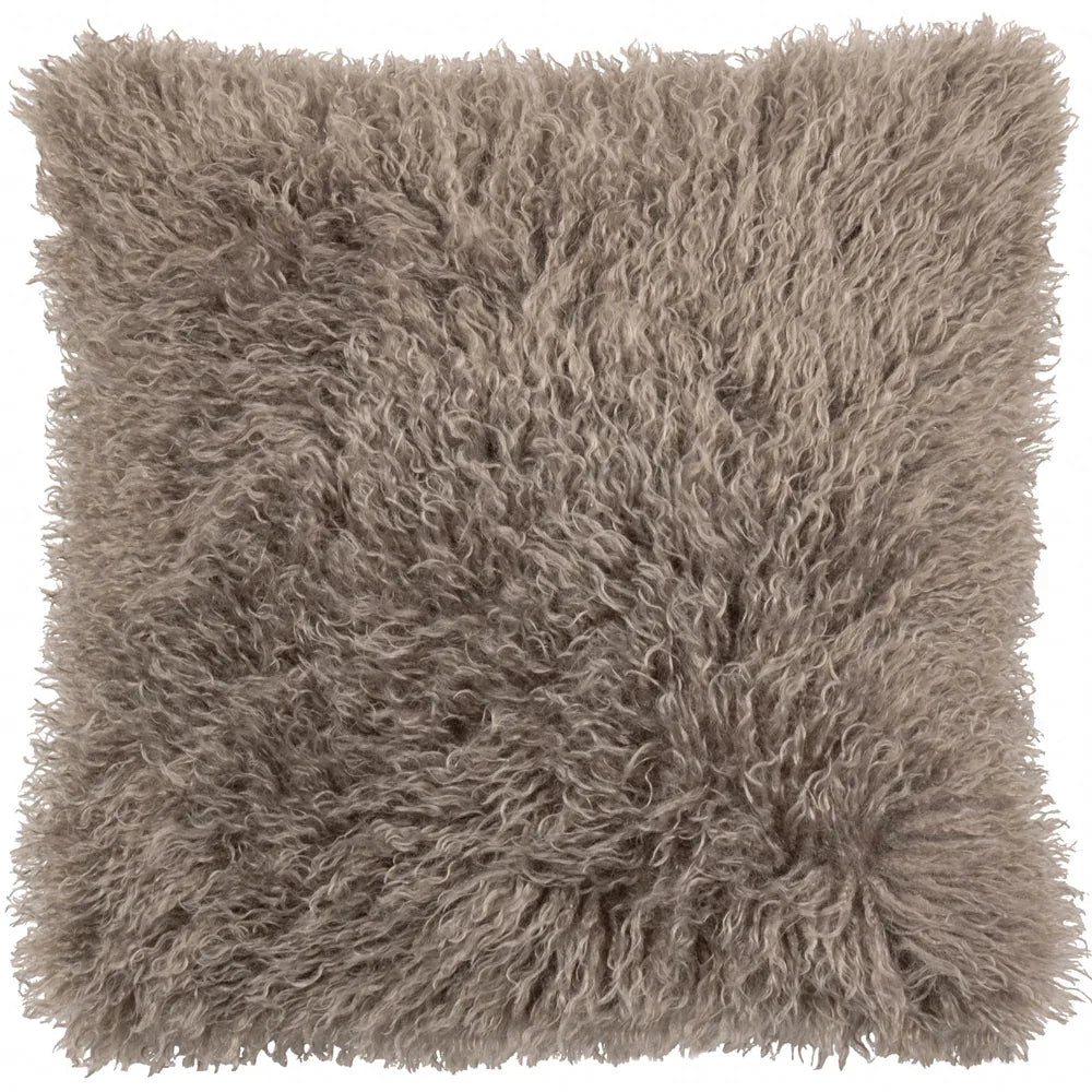 Furn (Riva Home) Cushions ROWAN FAUX FUR FEATHER FILLED CUSHION by Furn