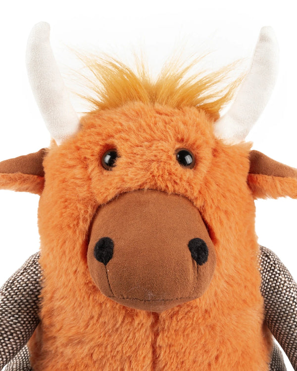 ANGUS HIGHLAND COW DOOR STOP GINGER by Paoletti