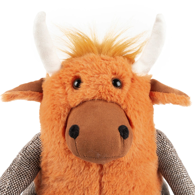 ANGUS HIGHLAND COW DOOR STOP GINGER by Paoletti