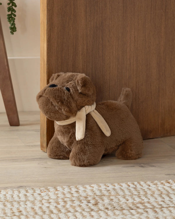 Buddy Bulldog Door Stop Brown by Furn