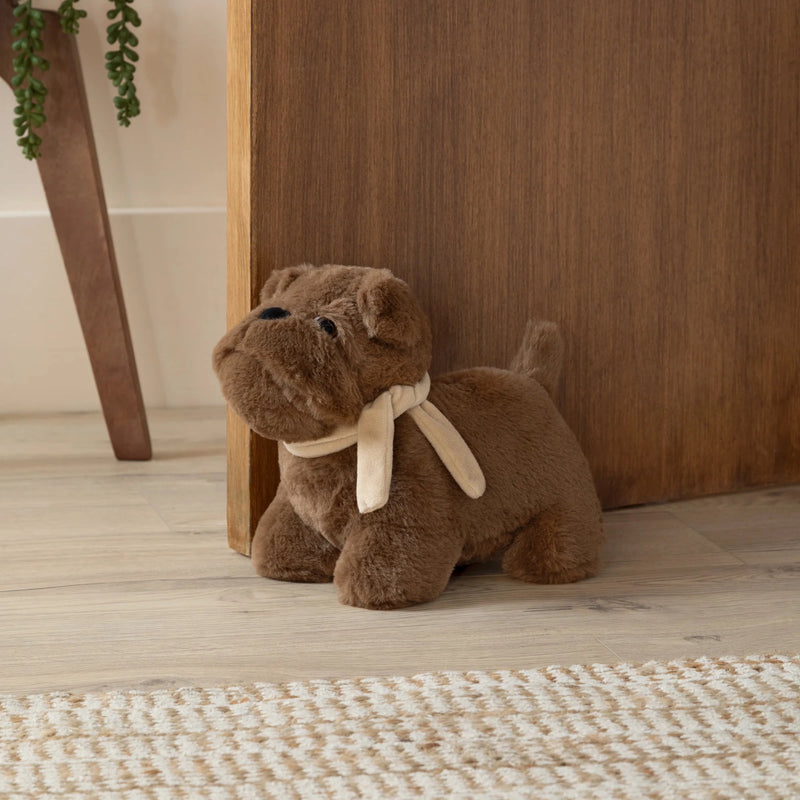 Buddy Bulldog Door Stop Brown by Furn