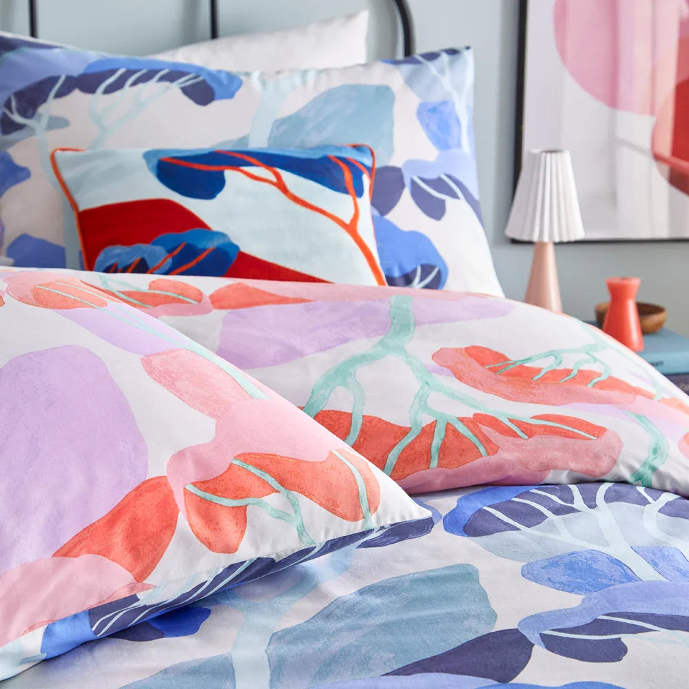 Furn (Riva Home) Duvet Cover set D’AZURE ABSTRACT DUVET COVER SET – MULTICOLOUR by Furn