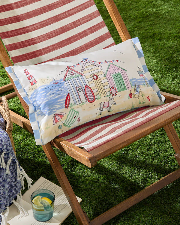 BEACH HUTS RECTANGULAR OUTDOOR CUSHION by Furn