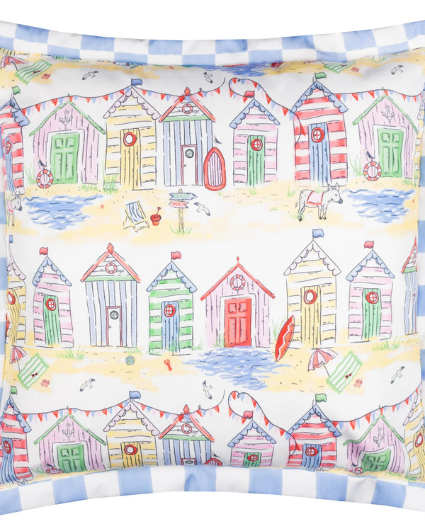 BEACH HUTS SQUARE OUTDOOR CUSHION by Furn