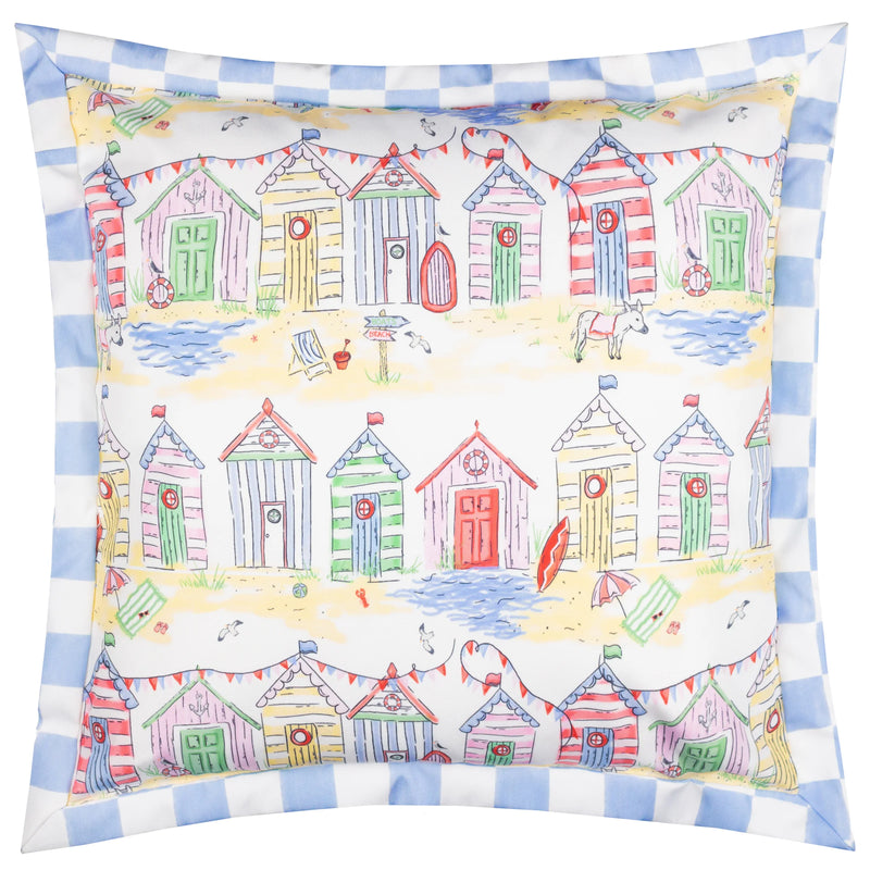 BEACH HUTS SQUARE OUTDOOR CUSHION by Furn