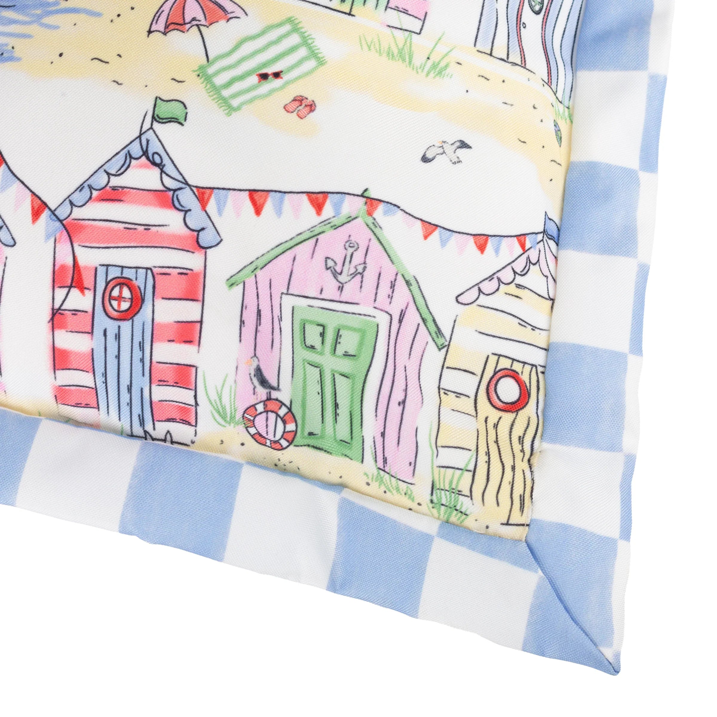 Furn (Riva Home) Outdoor Cushion BEACH HUTS SQUARE OUTDOOR CUSHION by Furn