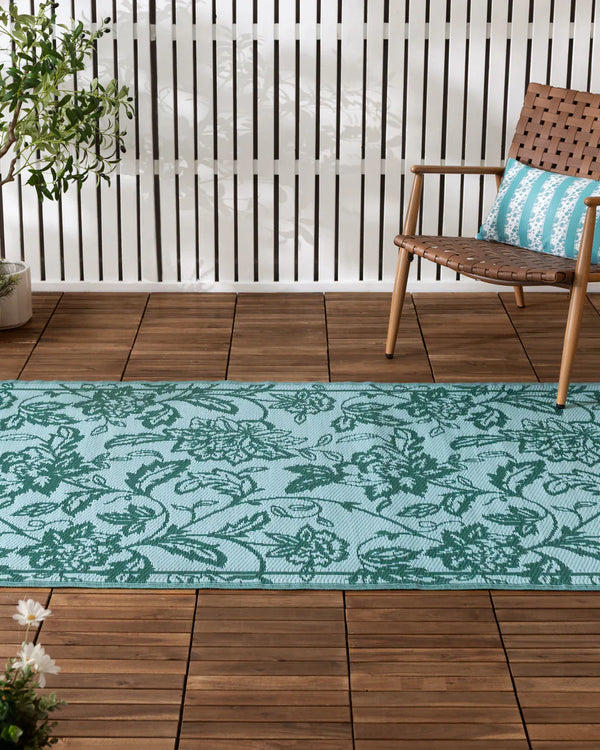 ANEMONE WOVEN JACQUARD OUTDOOR RUG by Furn