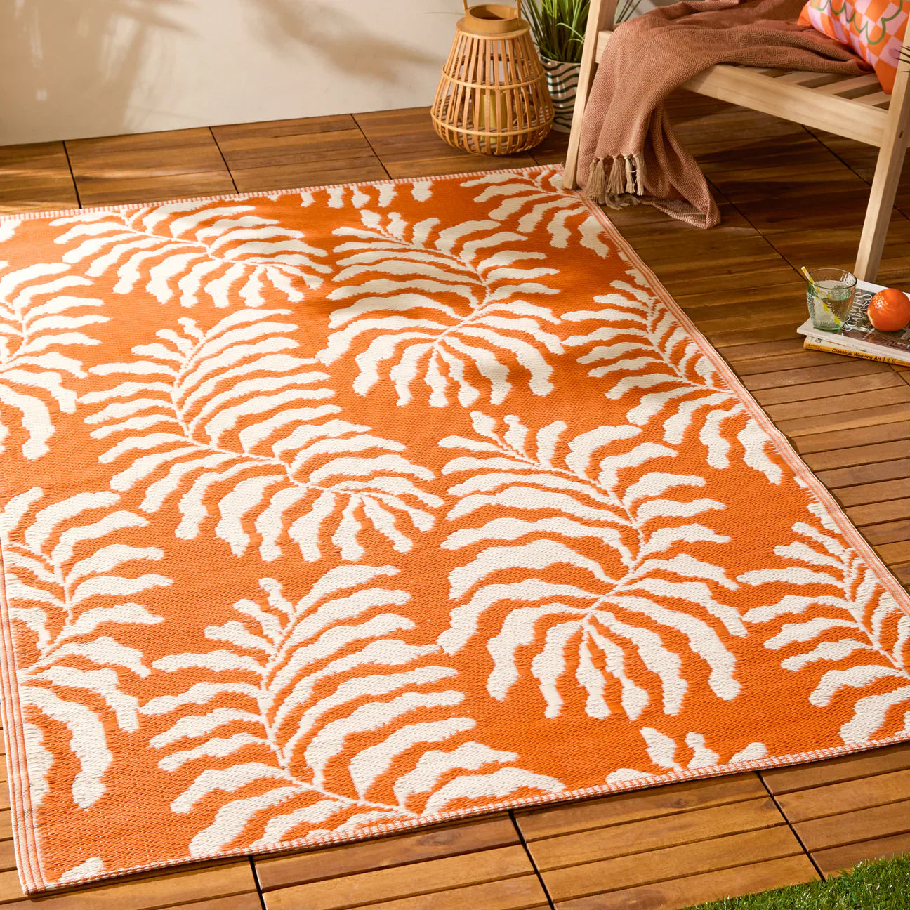 Furn (Riva Home) Outdoor Rugs Orange TOCORICO OUTDOOR RUG by Furn