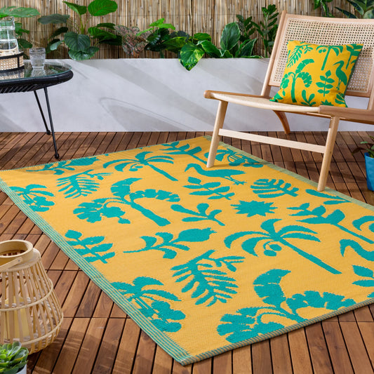 Furn (Riva Home) Outdoor Rugs Yellow MARULA OUTDOOR RUG by Furn