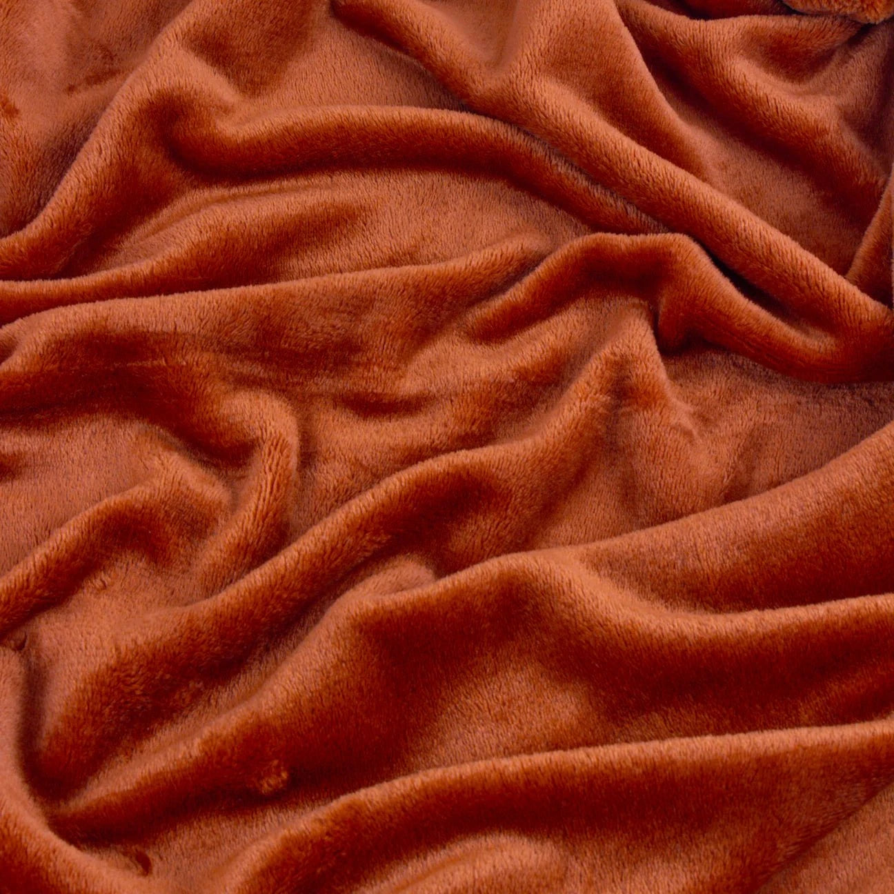 furn (Riva Home) Throw Harrow Fleece Throw Rust by Furn
