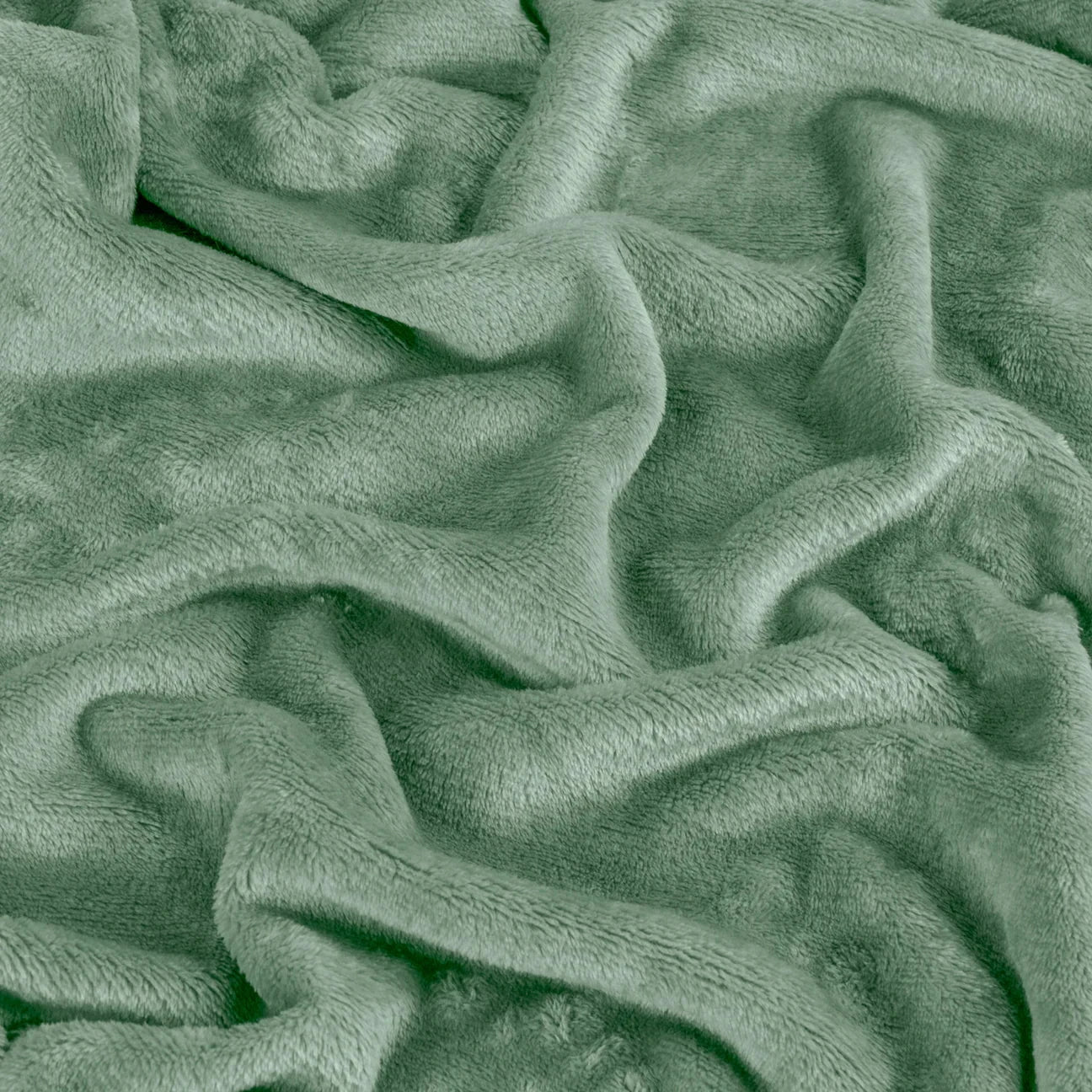 furn (Riva Home) Throw Harrow Fleece Throw Sage by Furn