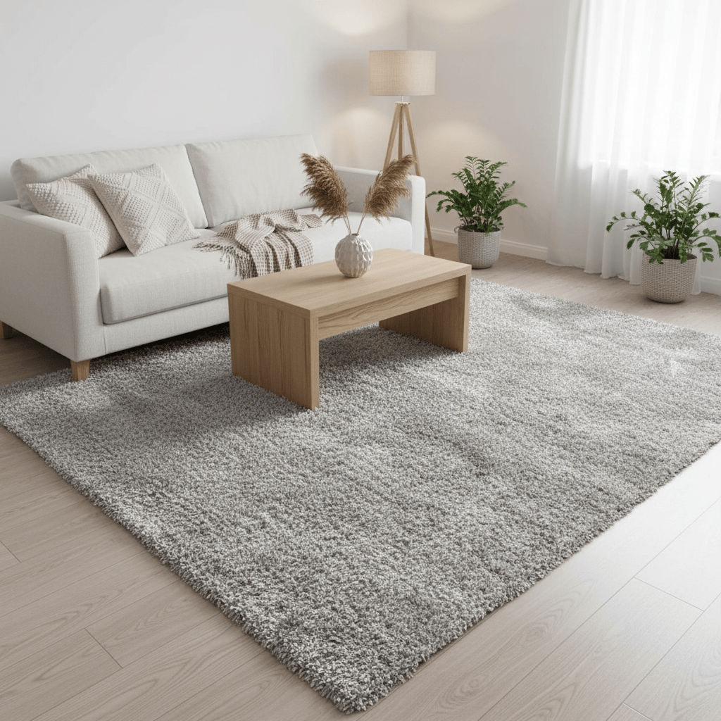 Geldof Rugs Rugs 160cm x 230cm / Light Grey ROUNDSTONE RUG by Geldof Rugs