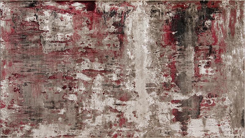 Geldof Rugs Rugs ST30 Grey/Red / 80/150cm Baltimore series Rug (9 colour styles to choose from)