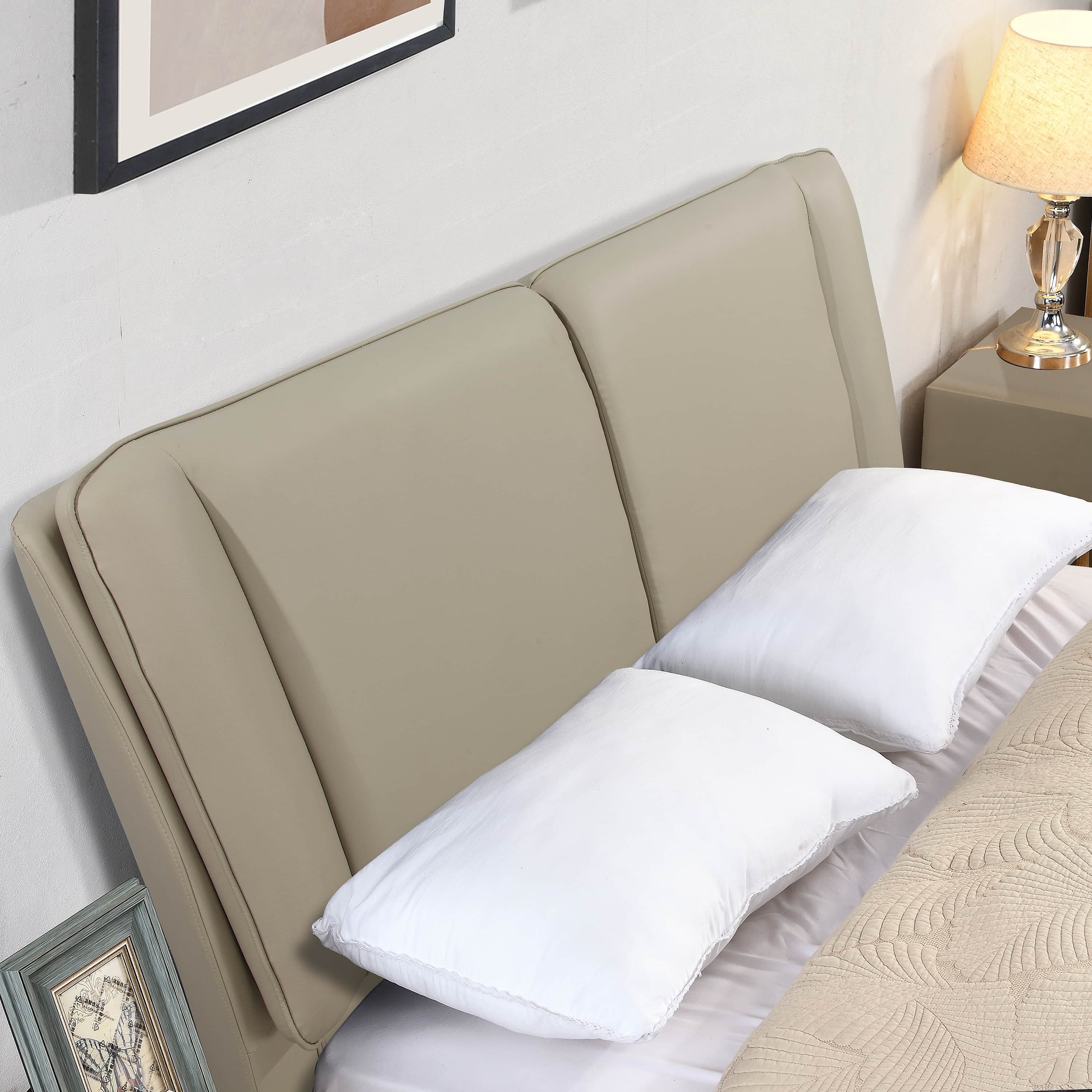 GIE Bed Base & Headboard ANTRIM BED IN BEIGE