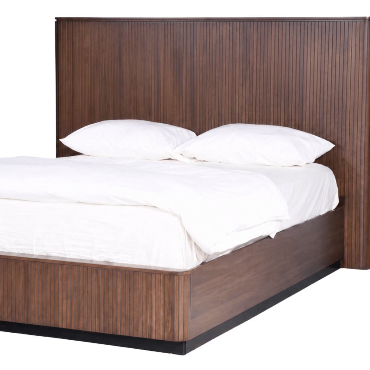 GIE Bed Base & Headboard CLEO UPHOLSTERED BED – CHARCOAL by GIE