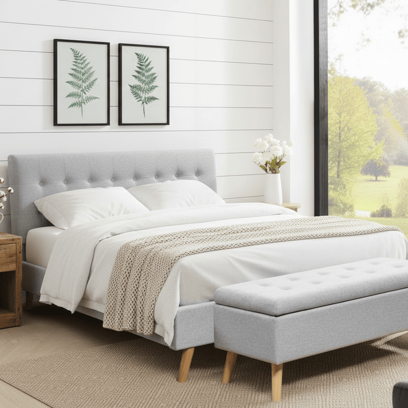 ROSCOMMON BED, BLANKET BOX & ALOE VERA MATTRESS BUNDLE