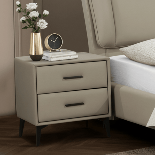 ANTRIM BEDSIDE LOCKER IN GREY/BEIGE