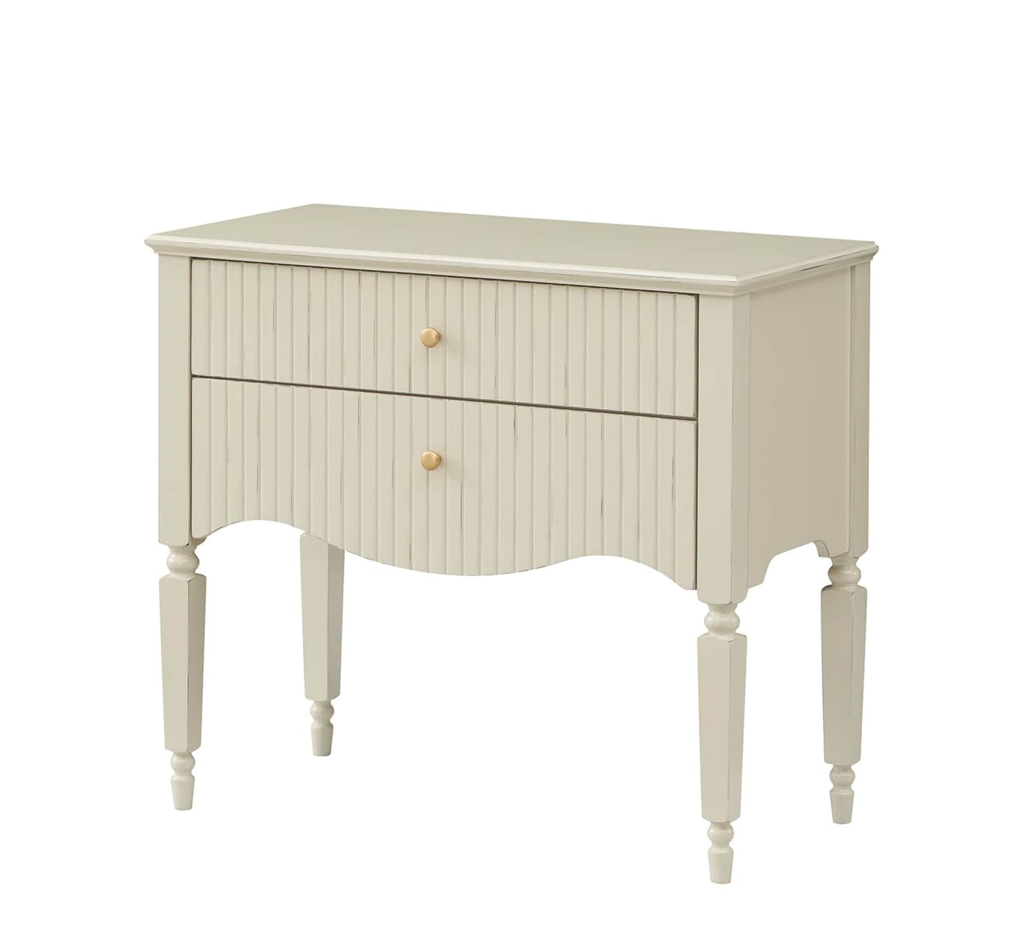 GIE Cabinet RITZ SMALL CONSOLE OLIVE GREEN or NATURAL CREAM by GIE