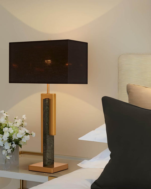 THE MALACHITE MARBLE LAMP by GIE