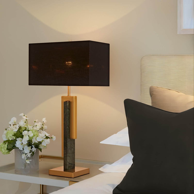 THE MALACHITE MARBLE LAMP by GIE