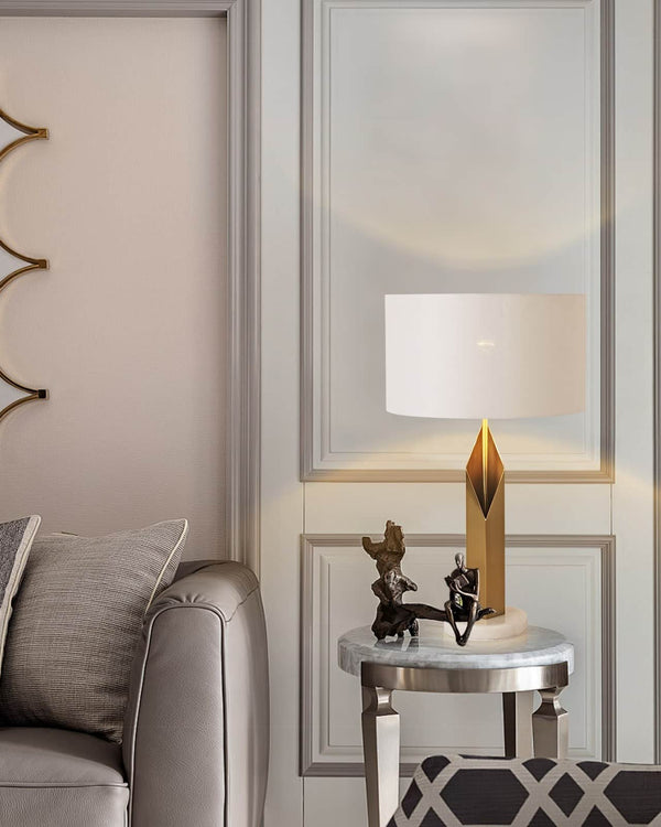 THE VERTEX MARBLE LAMP by GIE
