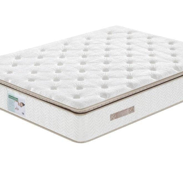 LIMERICK 4ft6 DOUBLE STORAGE BED & SERENITY PLUSH MATTRESS BUNDLE
