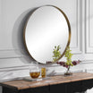 GIE Mirror HALO MINIMALIST GOLD CIRCULAR MIRROR  by GIE
