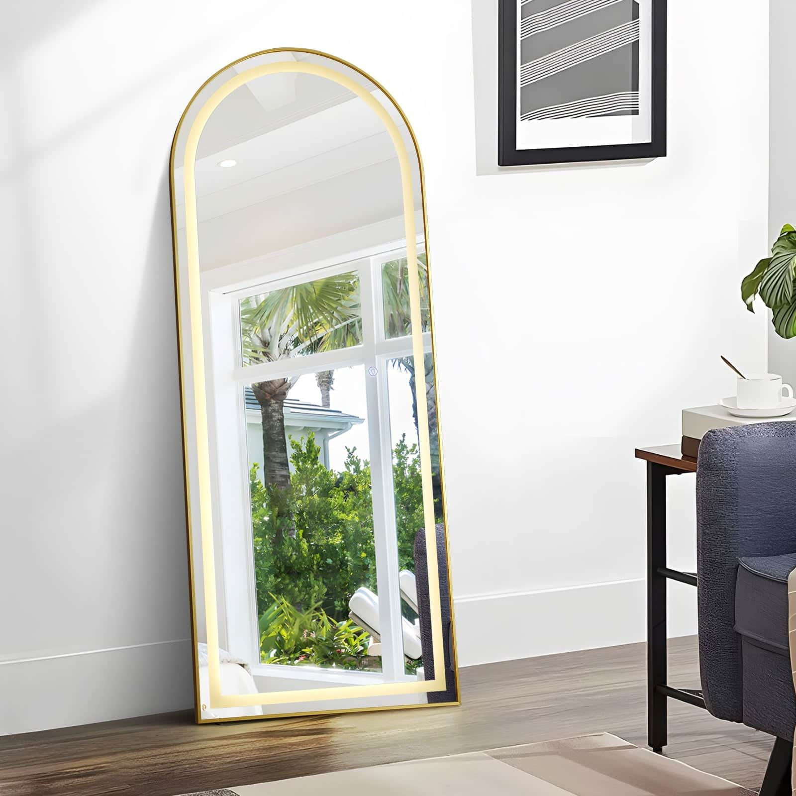 GIE Mirror THE AURELIA ARCHED LED MIRROR  by GIE