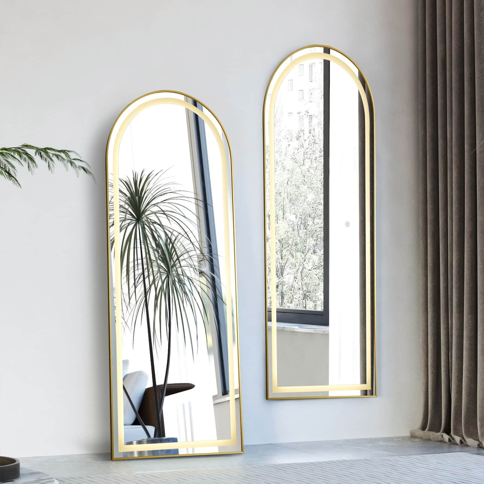GIE Mirror THE AURELIA ARCHED LED MIRROR  by GIE