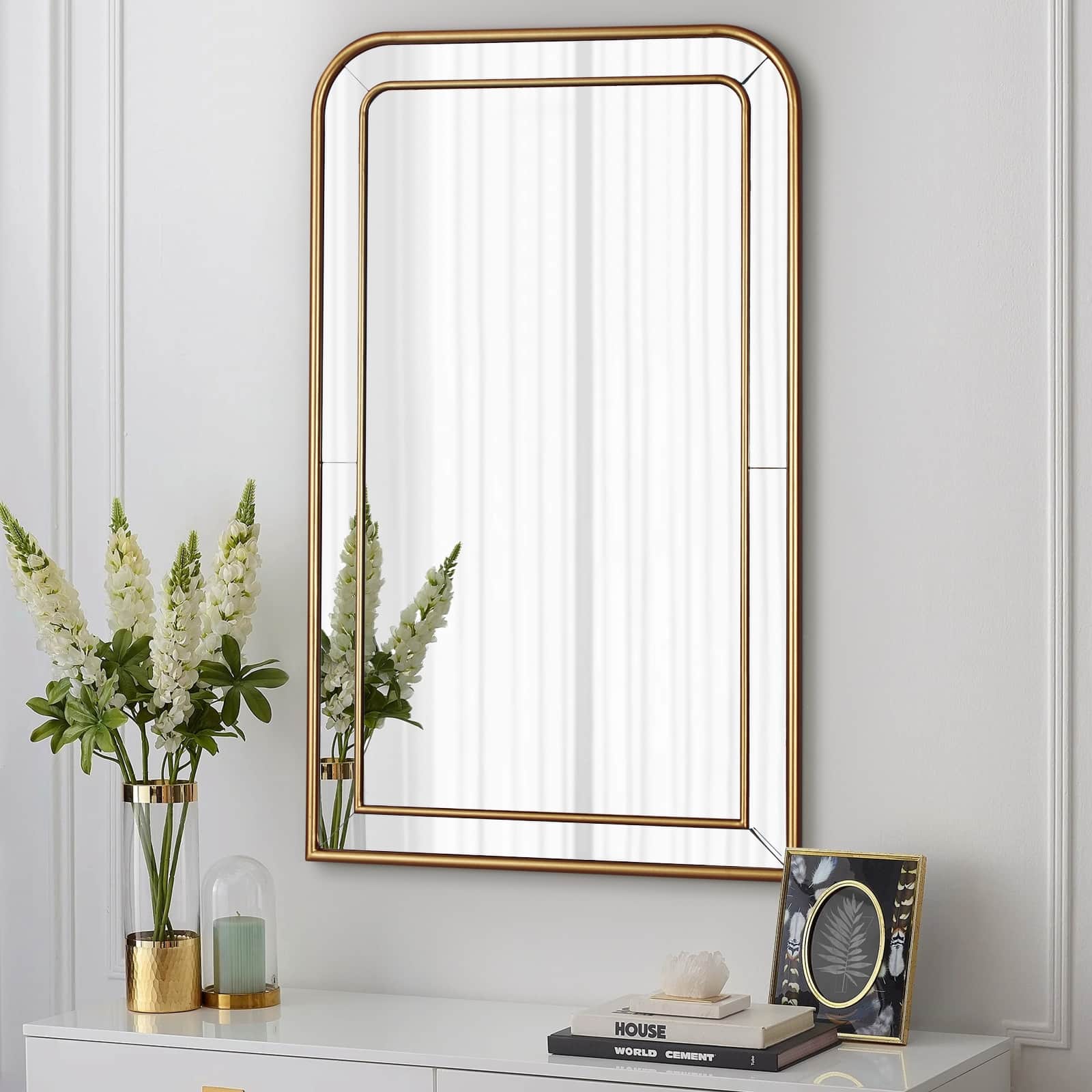GIE Mirror VALENCIA ARCHED DUAL-TONE MIRROR  by GIE