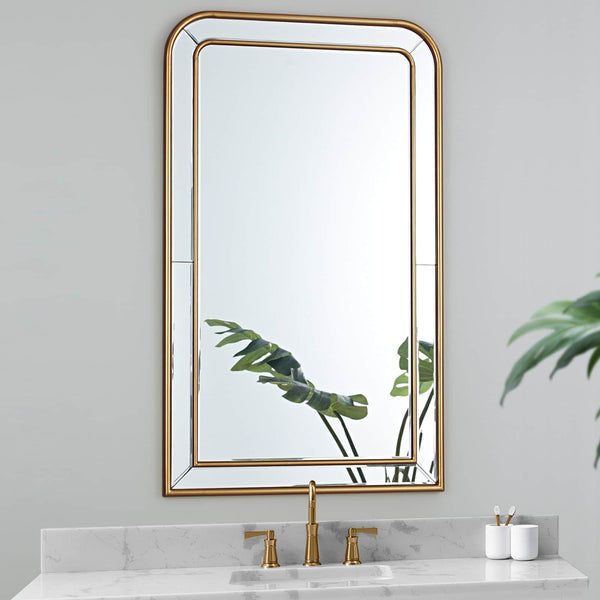 VALENCIA ARCHED DUAL-TONE MIRROR  by GIE