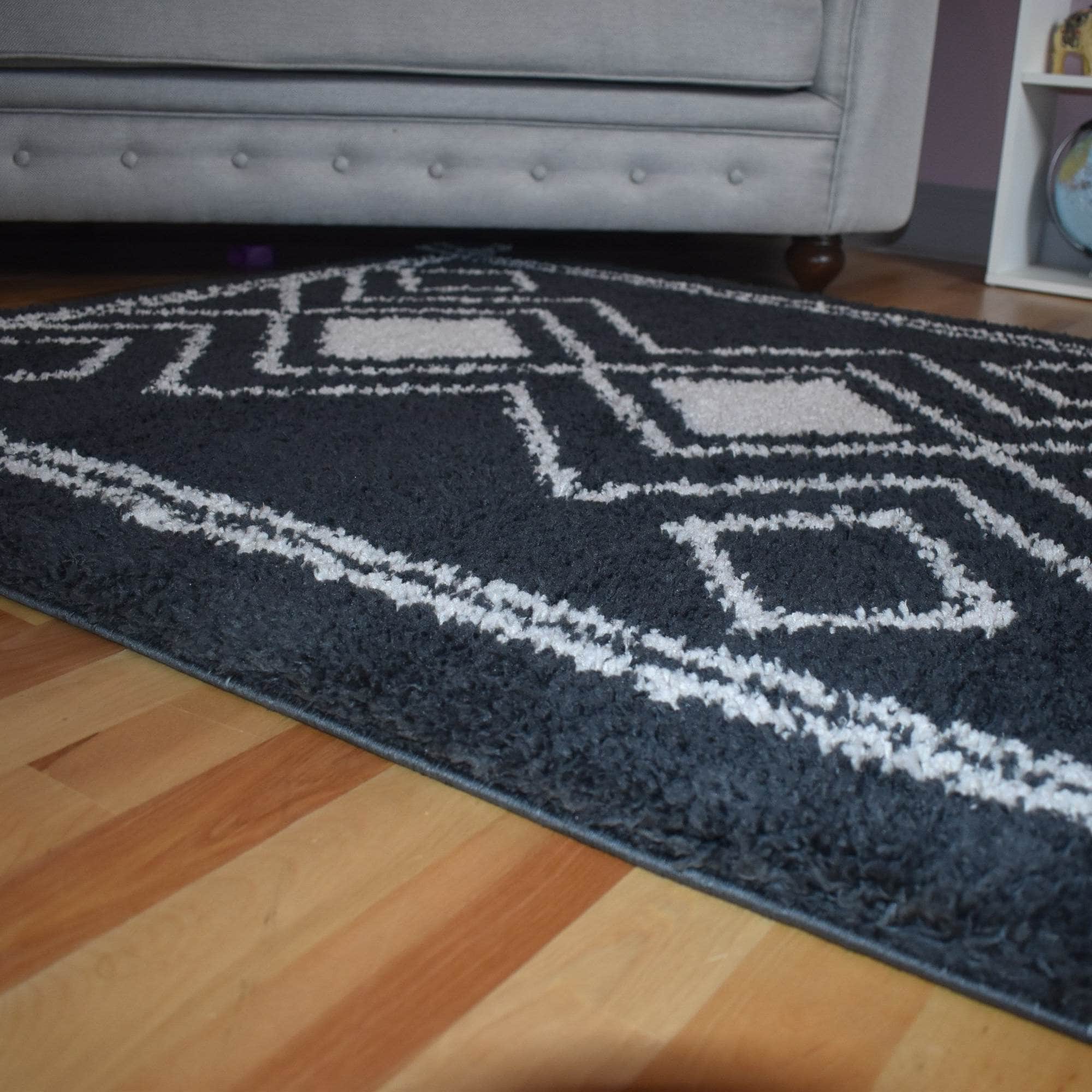 GIE Rugs ASHTON SHAGGY GEOMETRIC RUG COLLECTION by GIE