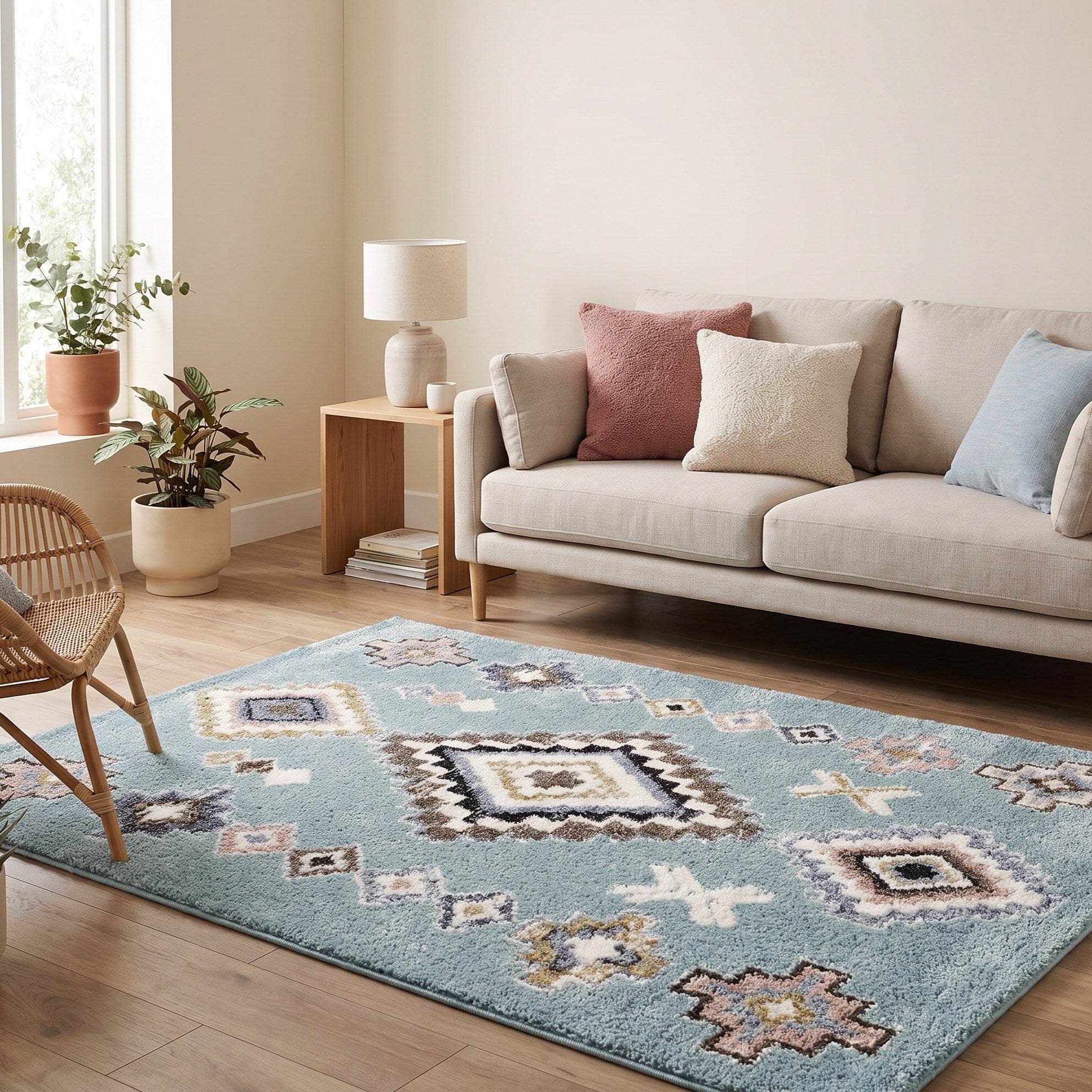 GIE Rugs Blue Alaska 123A / 80/150cm ALASKA SERIES RUG by GIE