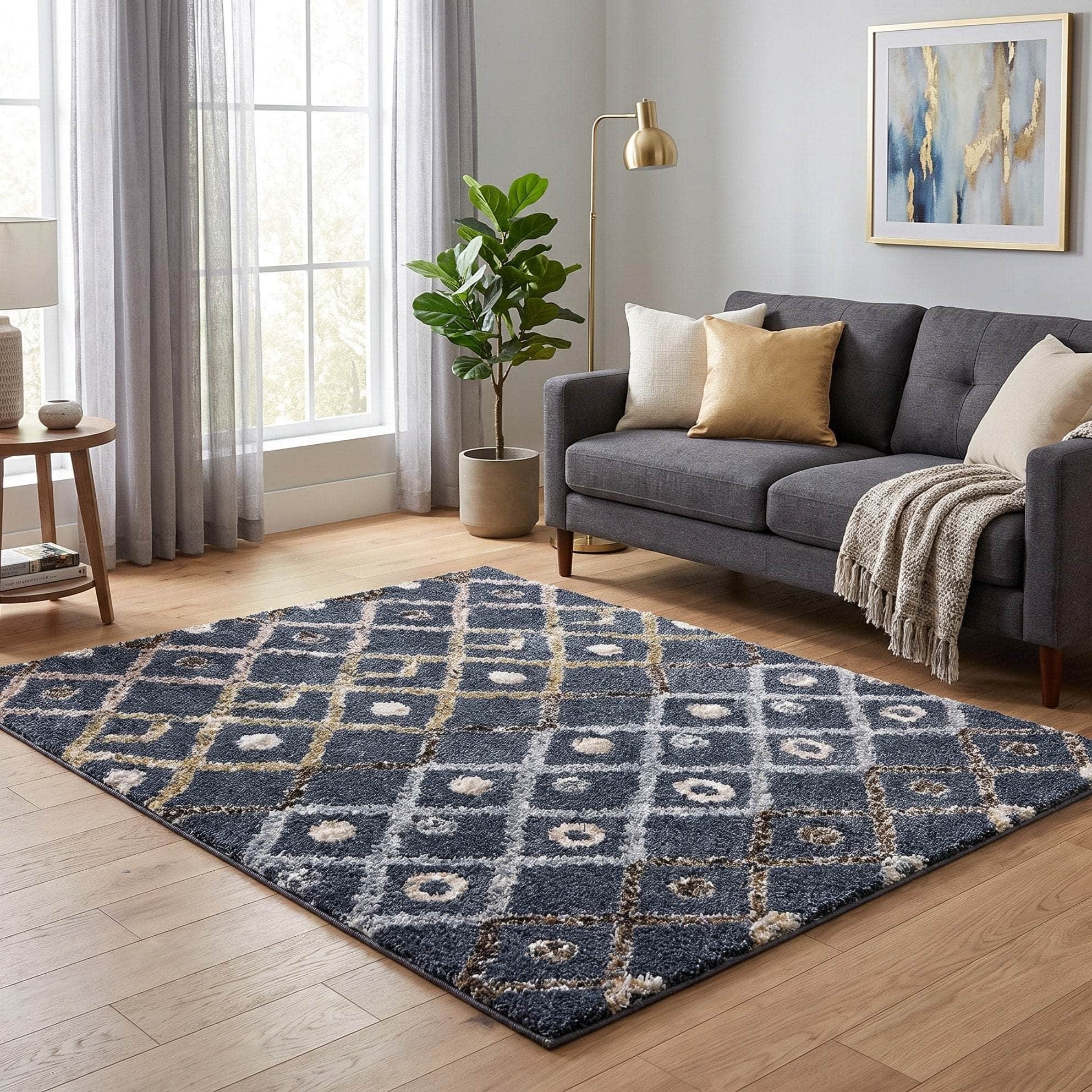 GIE Rugs GREY Alaska 108 / 80/150cm ALASKA SERIES RUG by GIE