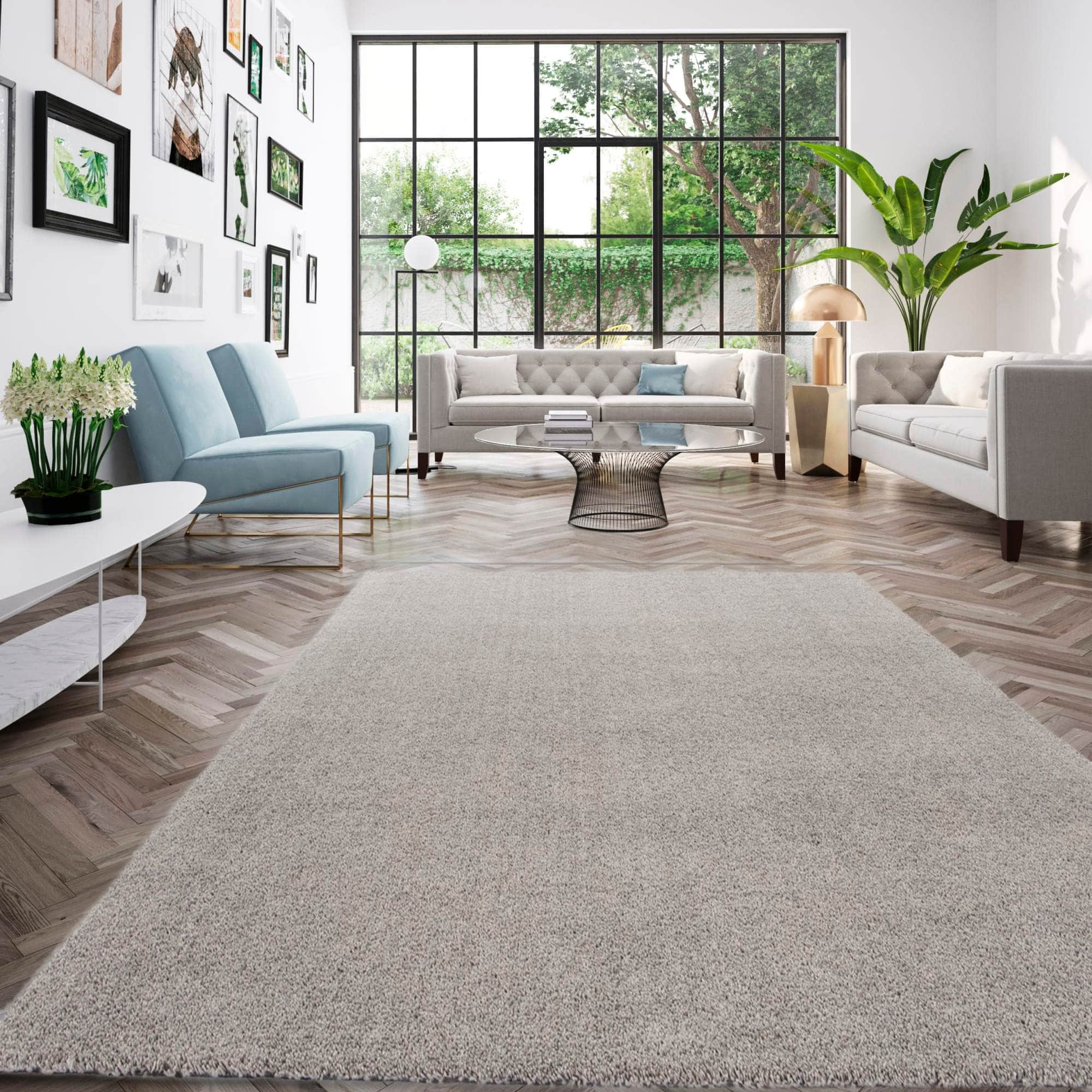 GIE Rugs KISS WASHABLE RUG – DARK GREY OR MUSTARD by GIE