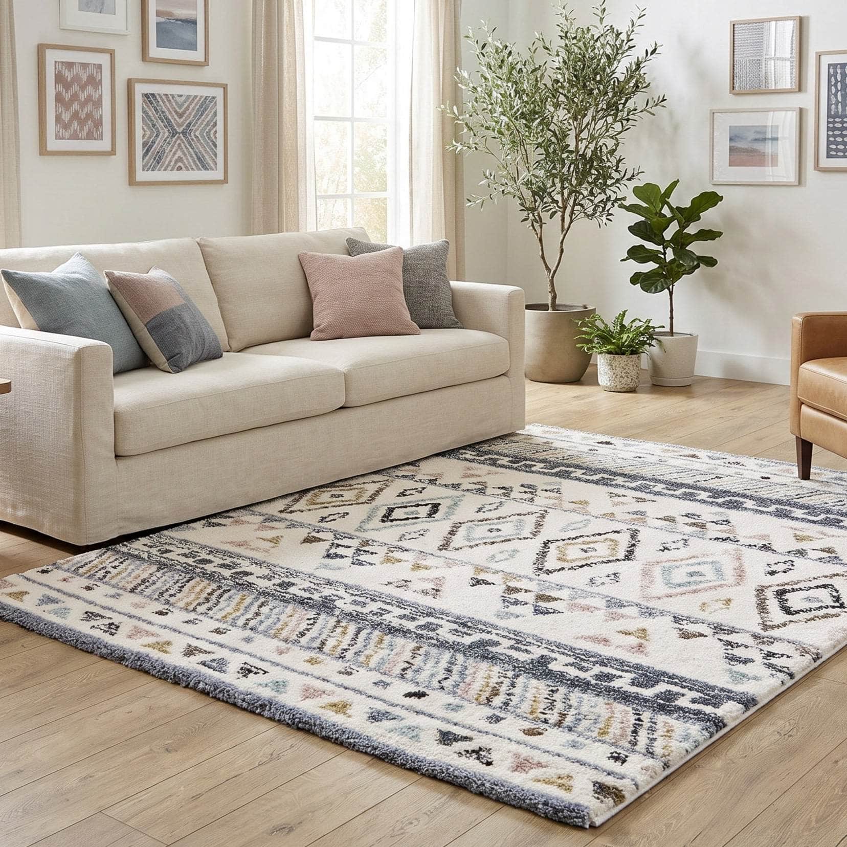 GIE Rugs White Alaska 115A / 80/150cm ALASKA SERIES RUG by GIE