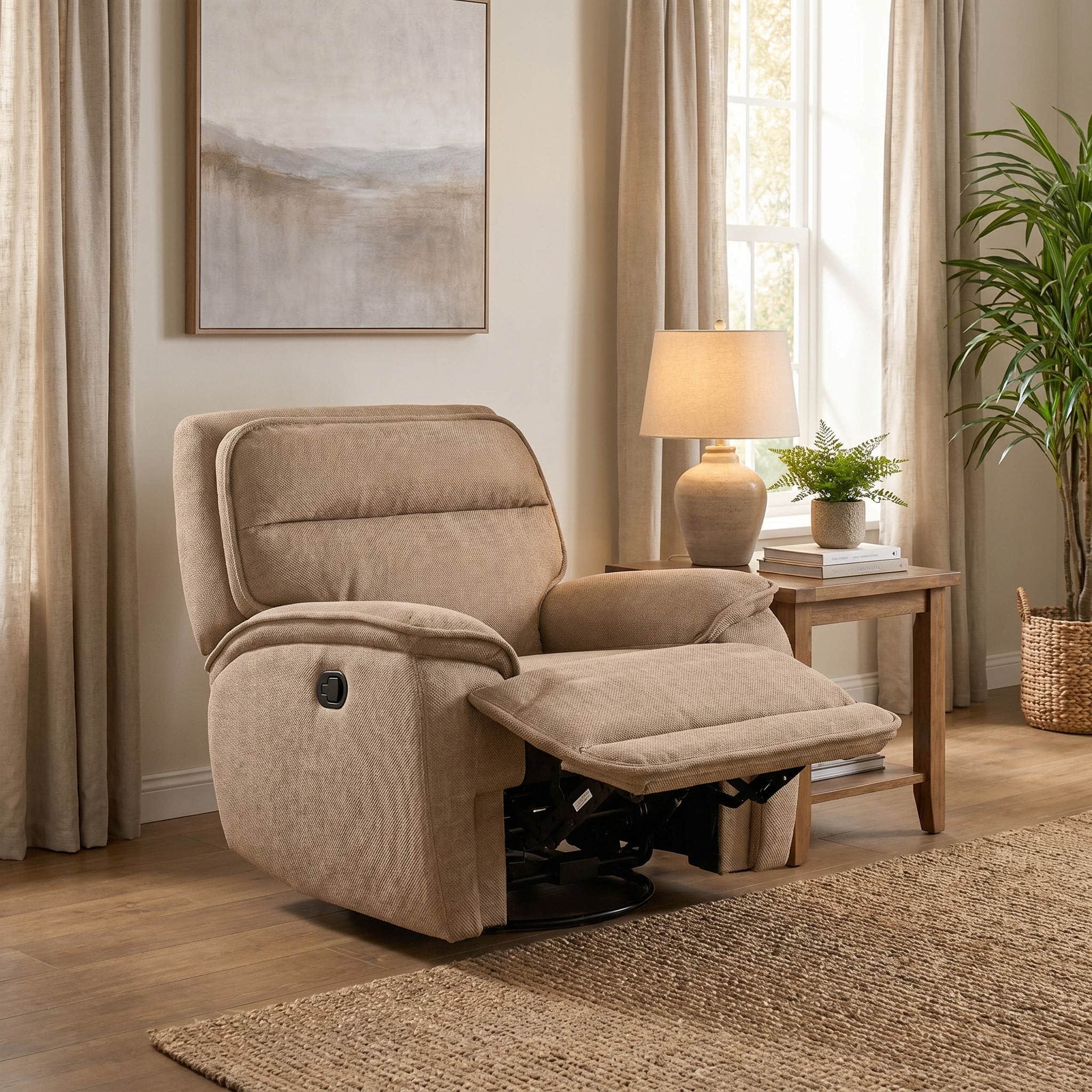 GIE Sofa 1 Seater ((Swivel/Recliner) LOUISE MODULAR RECLINER SOFA COLLECTION by GIE