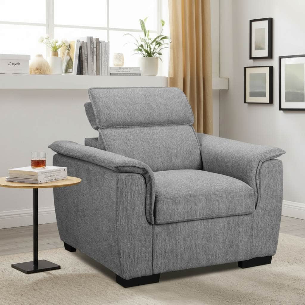 GIE Sofa-Bed Malta One Seater MALTA FABRIC CHAIR & CORNER SOFA-BED COLLECTION by GIE