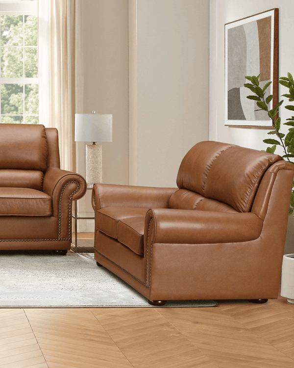 IMPERIAL LEATHER 2 SEATER SOFA