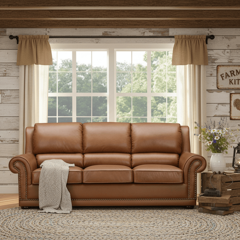 GIE Sofa IMPERIAL LEATHER 3 SEATER SOFA