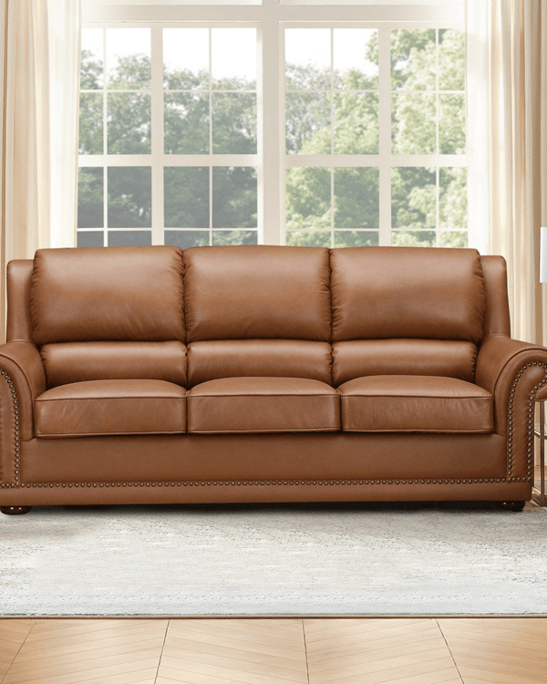 IMPERIAL LEATHER 3 SEATER SOFA