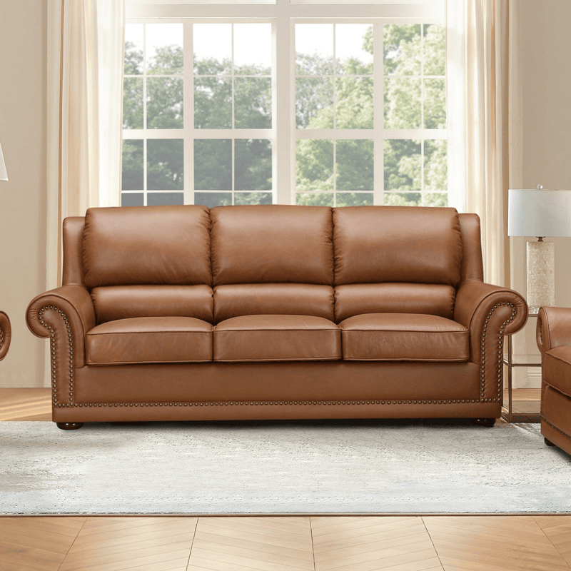 IMPERIAL LEATHER 3 SEATER SOFA