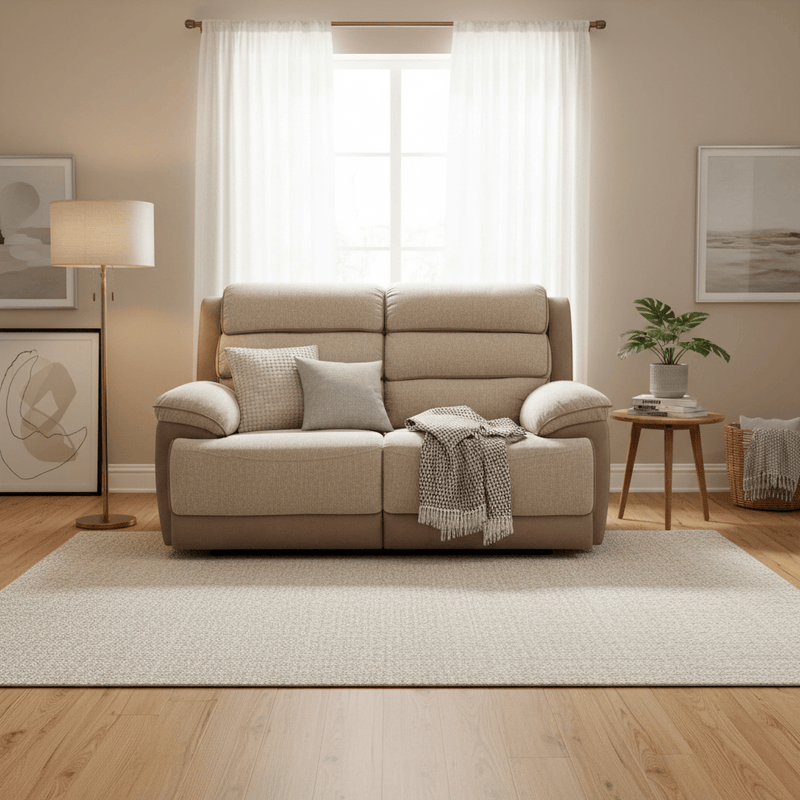 JESSICA 2 SEATER MANUAL RECLINER  by GIE