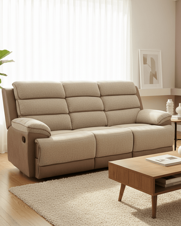 JESSICA 3 SEATER MANUAL RECLINER by GIE